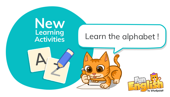 Learn to write the letters of the alphabet with Fun English